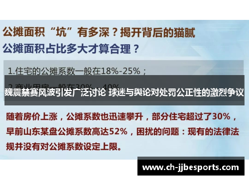 魏震禁赛风波引发广泛讨论 球迷与舆论对处罚公正性的激烈争议